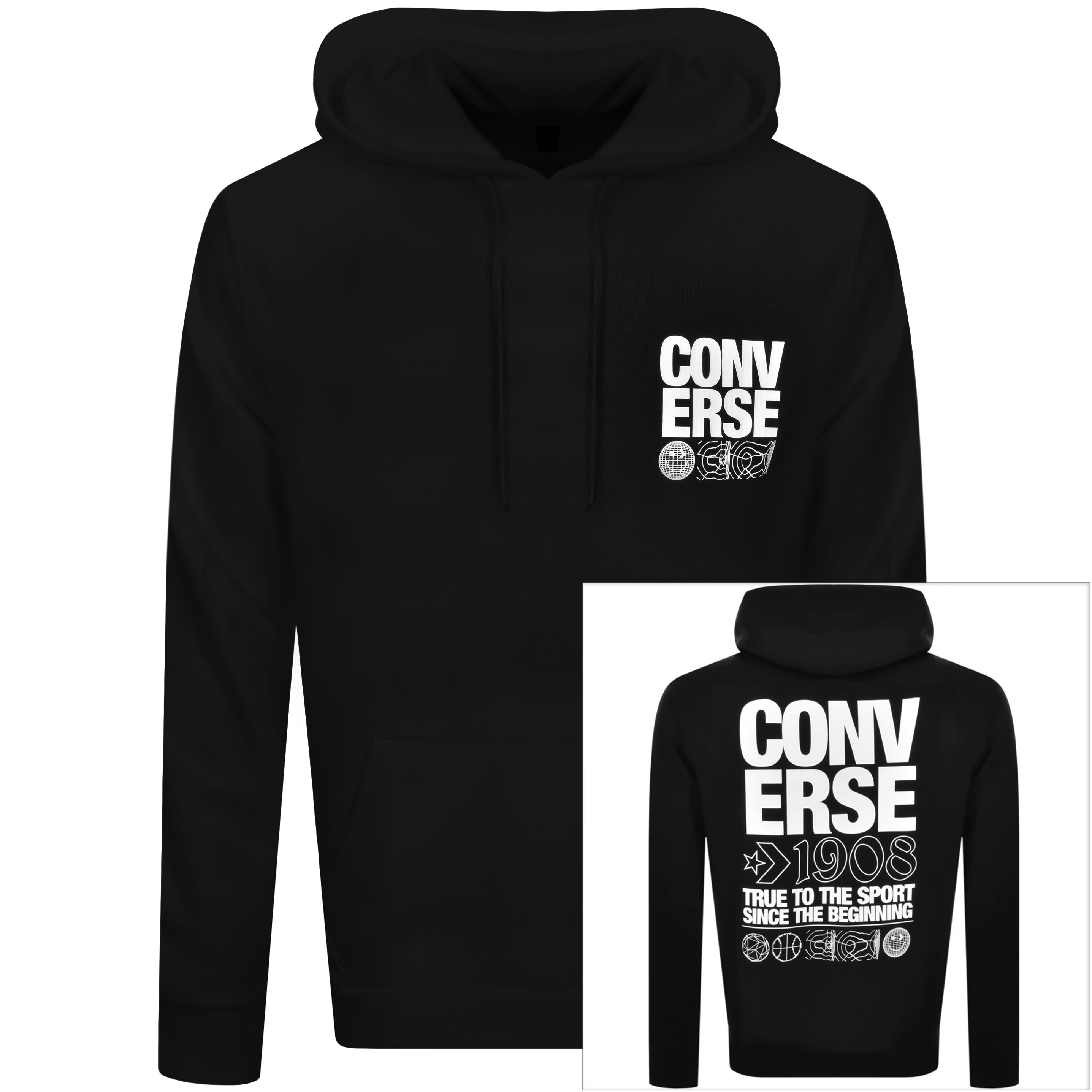 Alternative Image for ProductConverse Star Court Ready Hoodie Black1